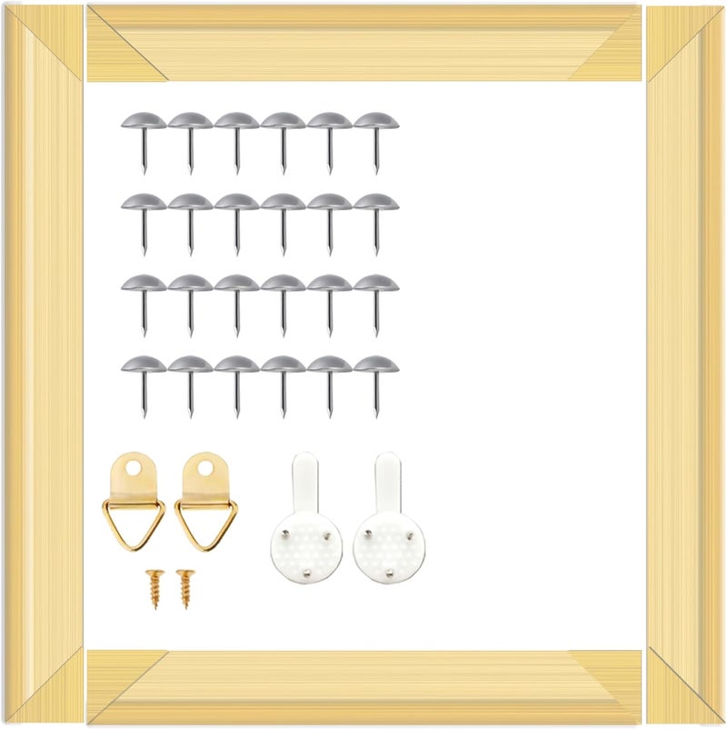 ECOIOU DIY Canvas Mini Stretcher Bars 6x6 Inch Canvas Frame, Sturdy Stretcher Frames for Oil Paintings, Prints, Paint by Numbers & Posters(Need Extra Size to wrap Around The Frame) - Image 1
